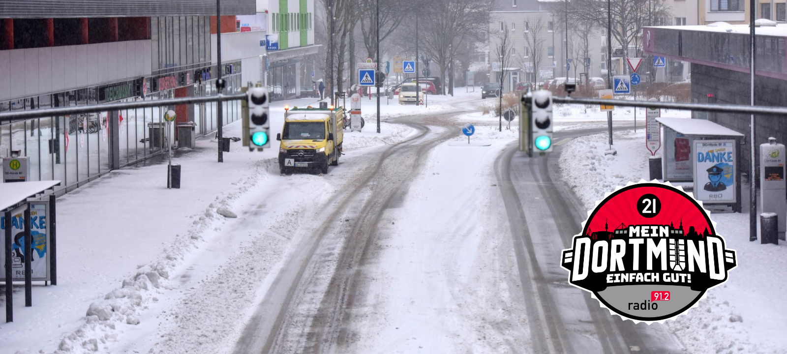Schnee in Dortmund: Kein Chaos im Berufsverkehr