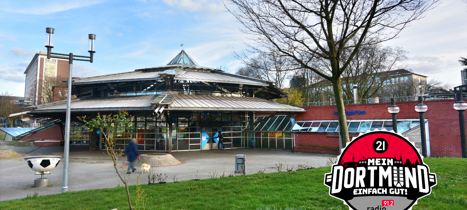 Dortmund-Haltestelle "Stadtgarten" wird umgebaut