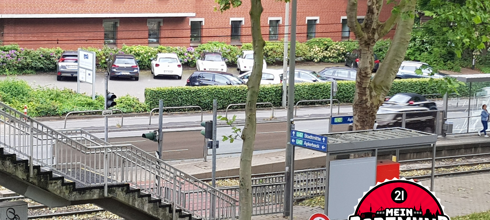 Umbau der Stadtbahnhaltestellen entlang der B1 in Dortmund startet