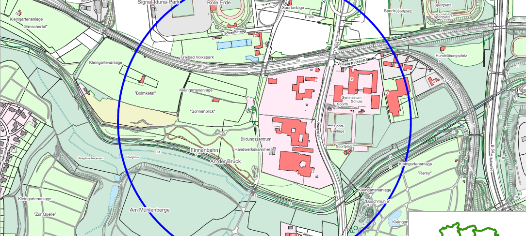 Bombenentschärfung in Dortmund