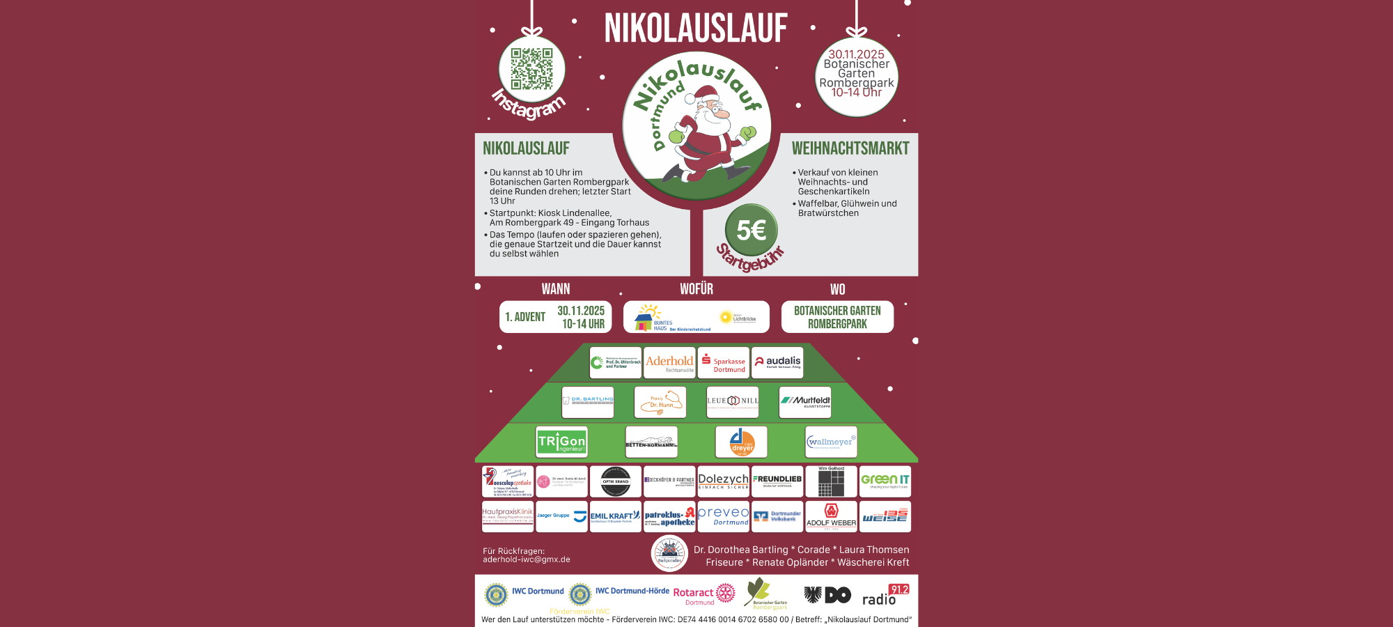 Nikolauslauf Infoplakat