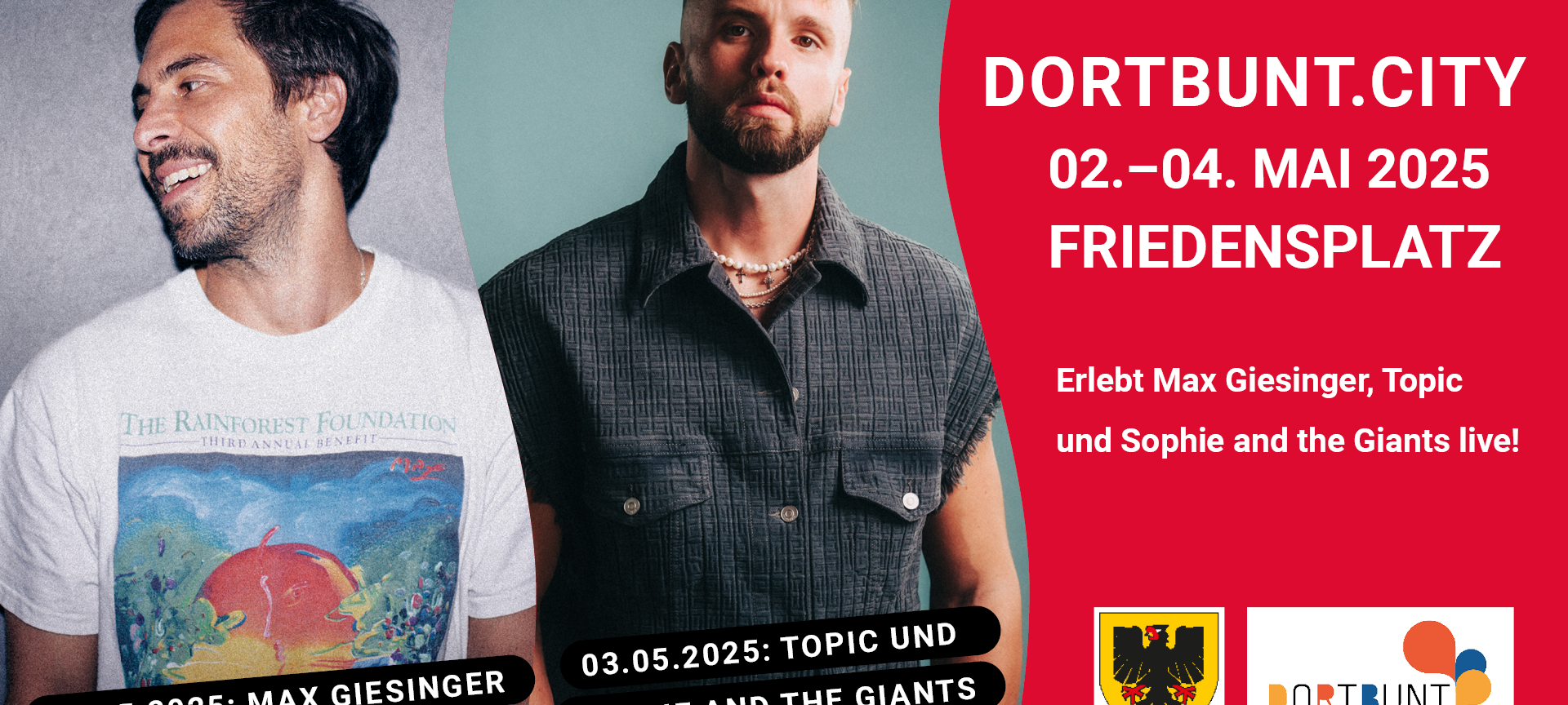 DOrtbunt 2025 Line Up