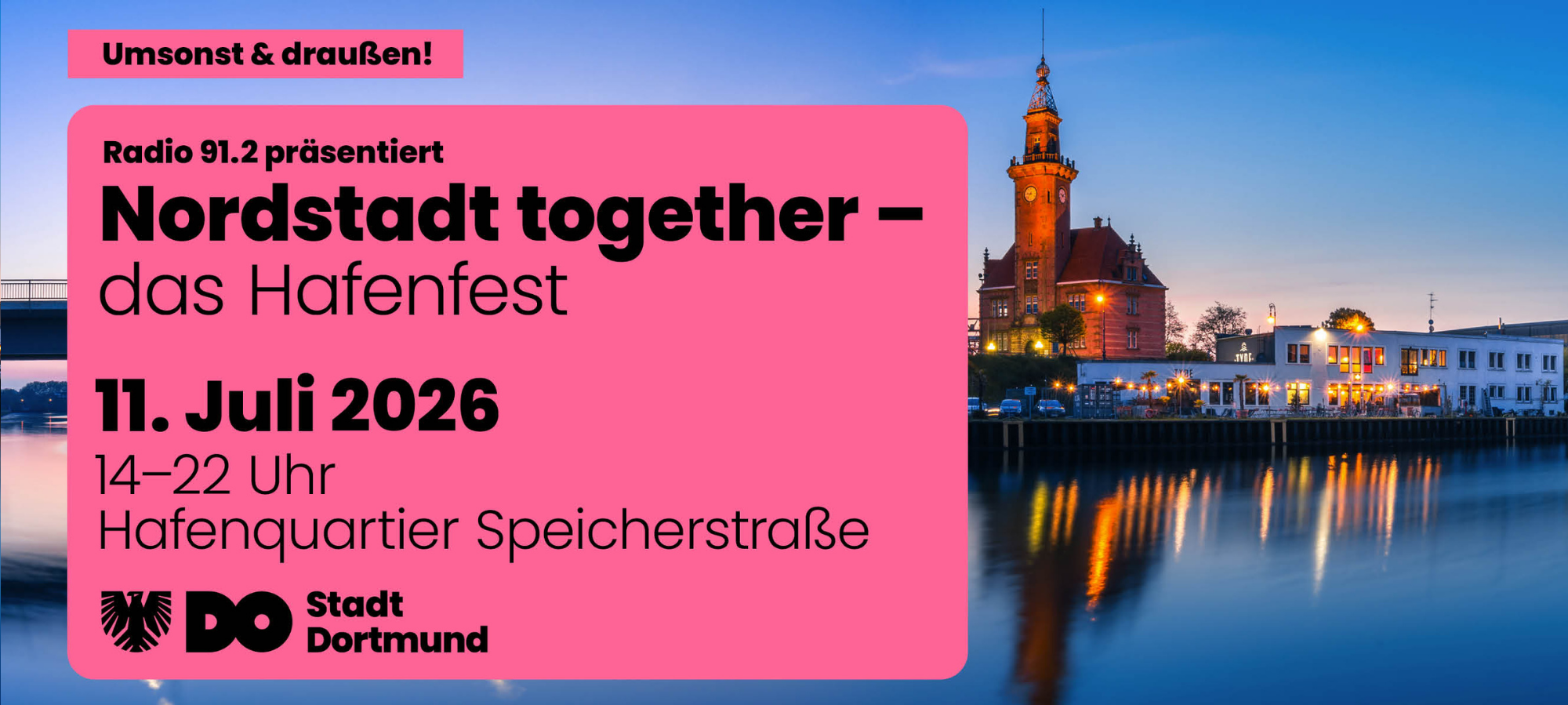 Radio 91.2 präsentiert: Nordstadt together – das Hafenfest