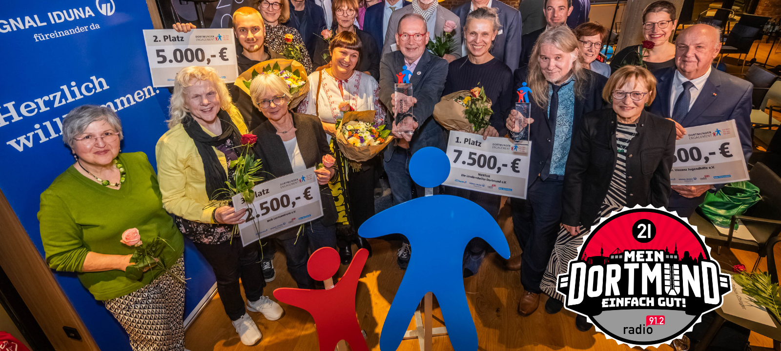 Leselernhelfer erhalten Dortmunder Engagement-Preis