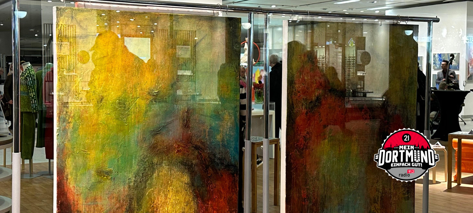 Kunst im alten Kaufhof Dortmund