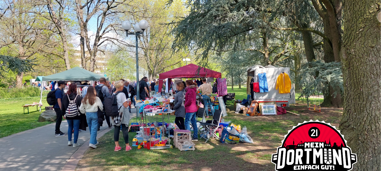 Frühling und Flohmärkte in Dortmund