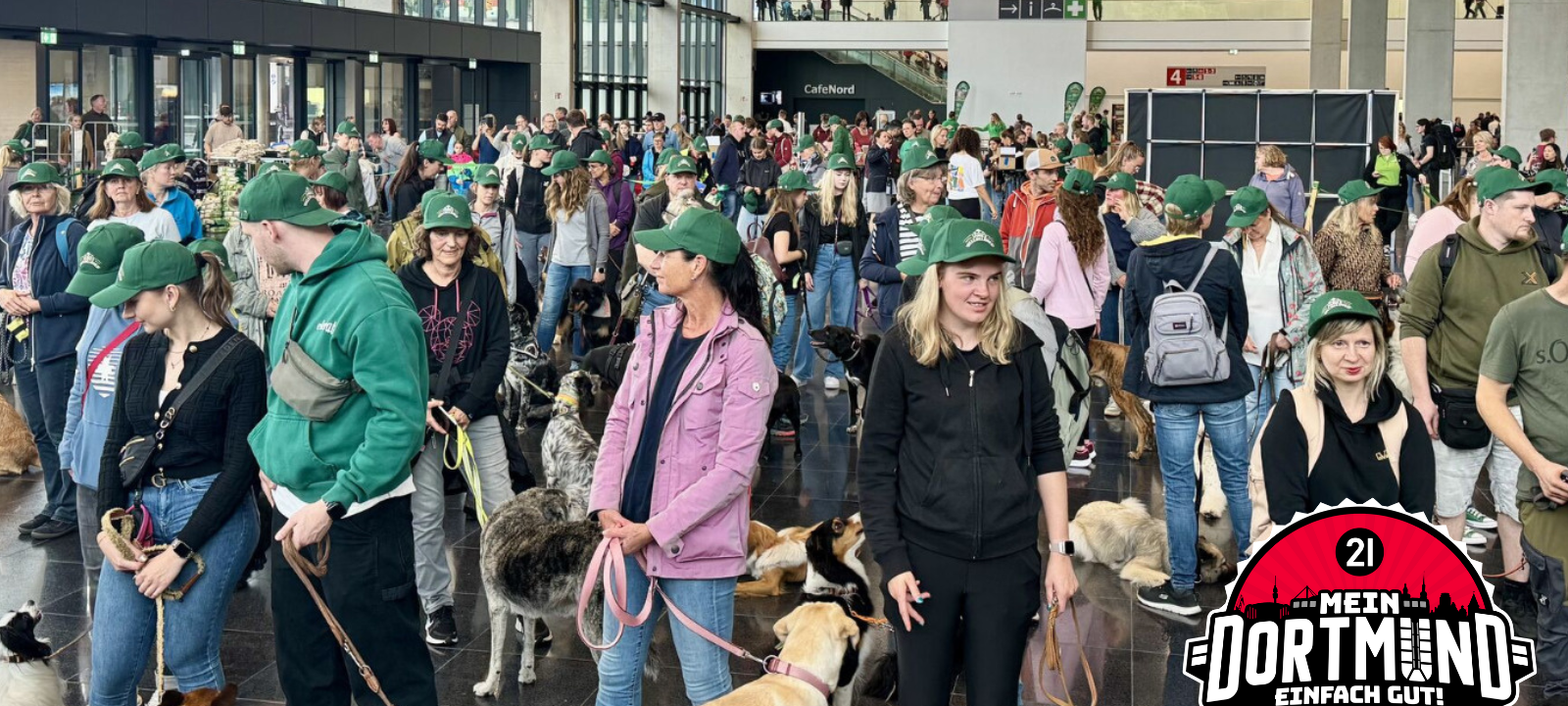 Hunde-Weltrekord in Dortmund