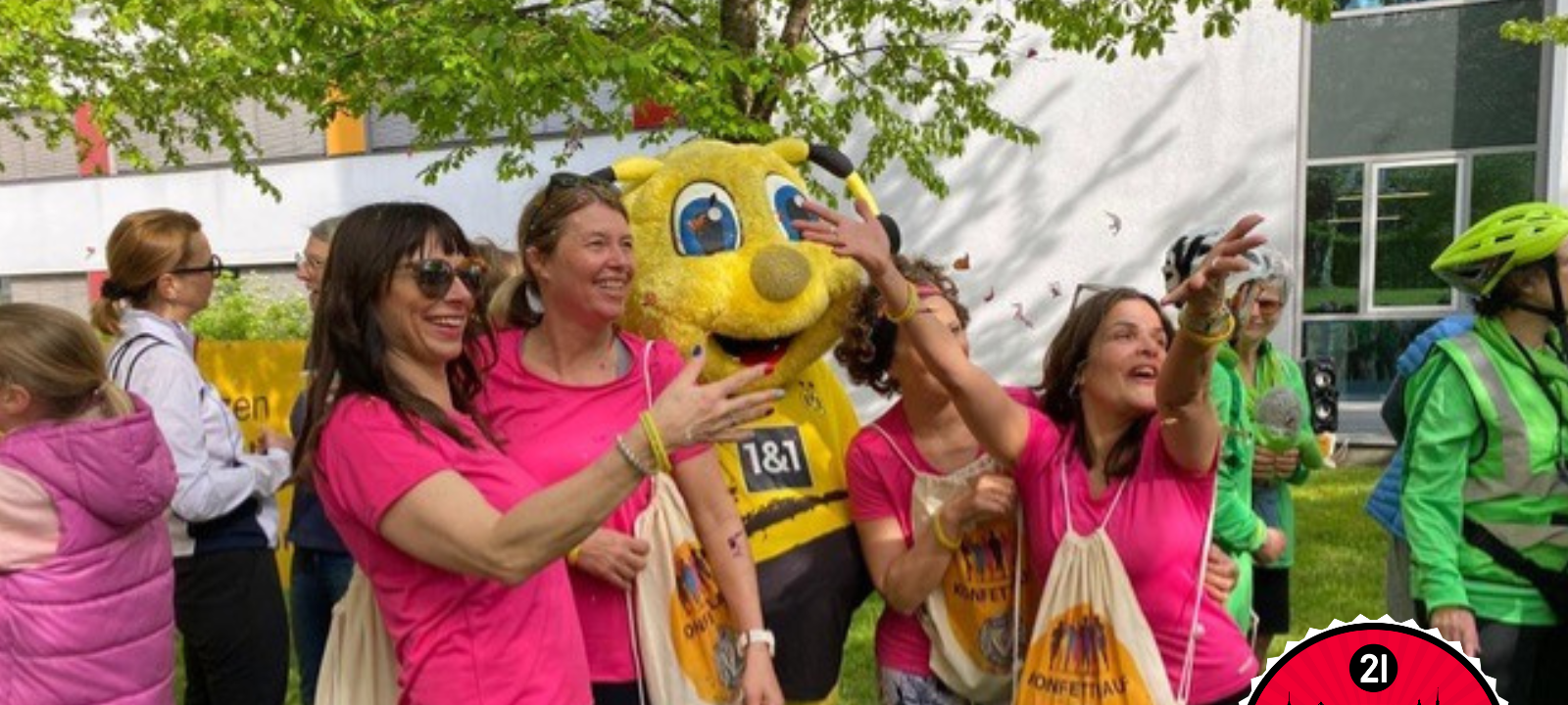 Konfettilauf: Ein voller Erfolg in Dortmund