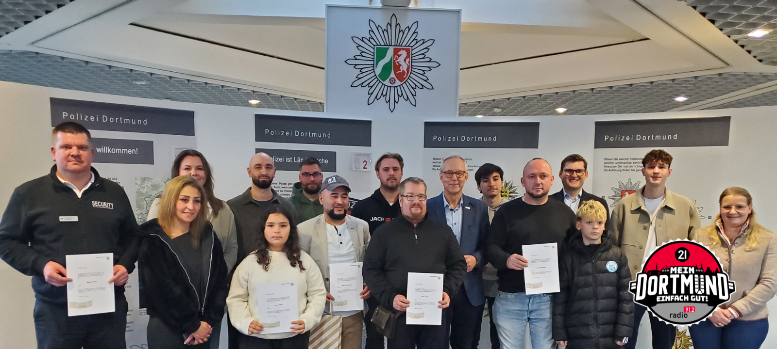 Polizei Dortmund zeichnet Zivilcourage aus