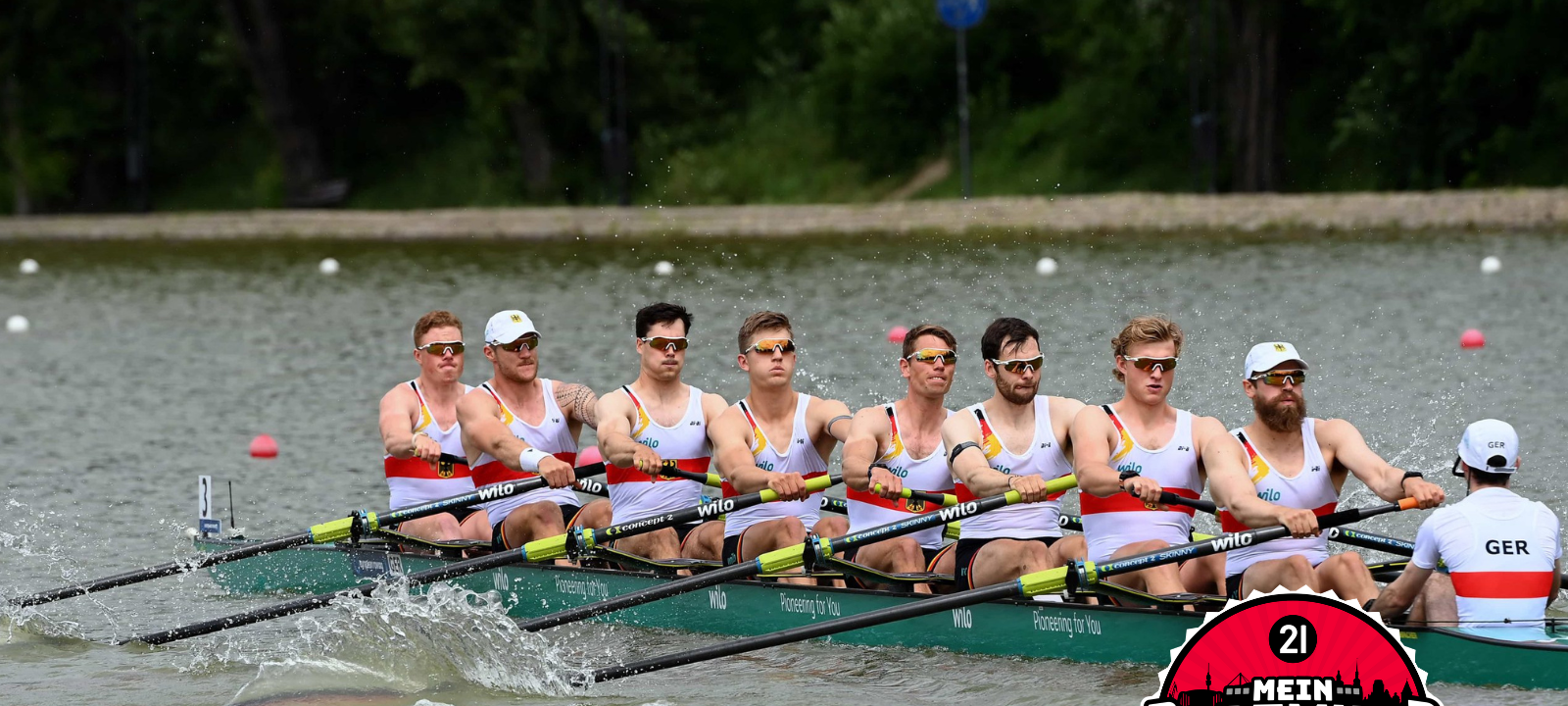 Perfekter EM-Start für den Ruderachter