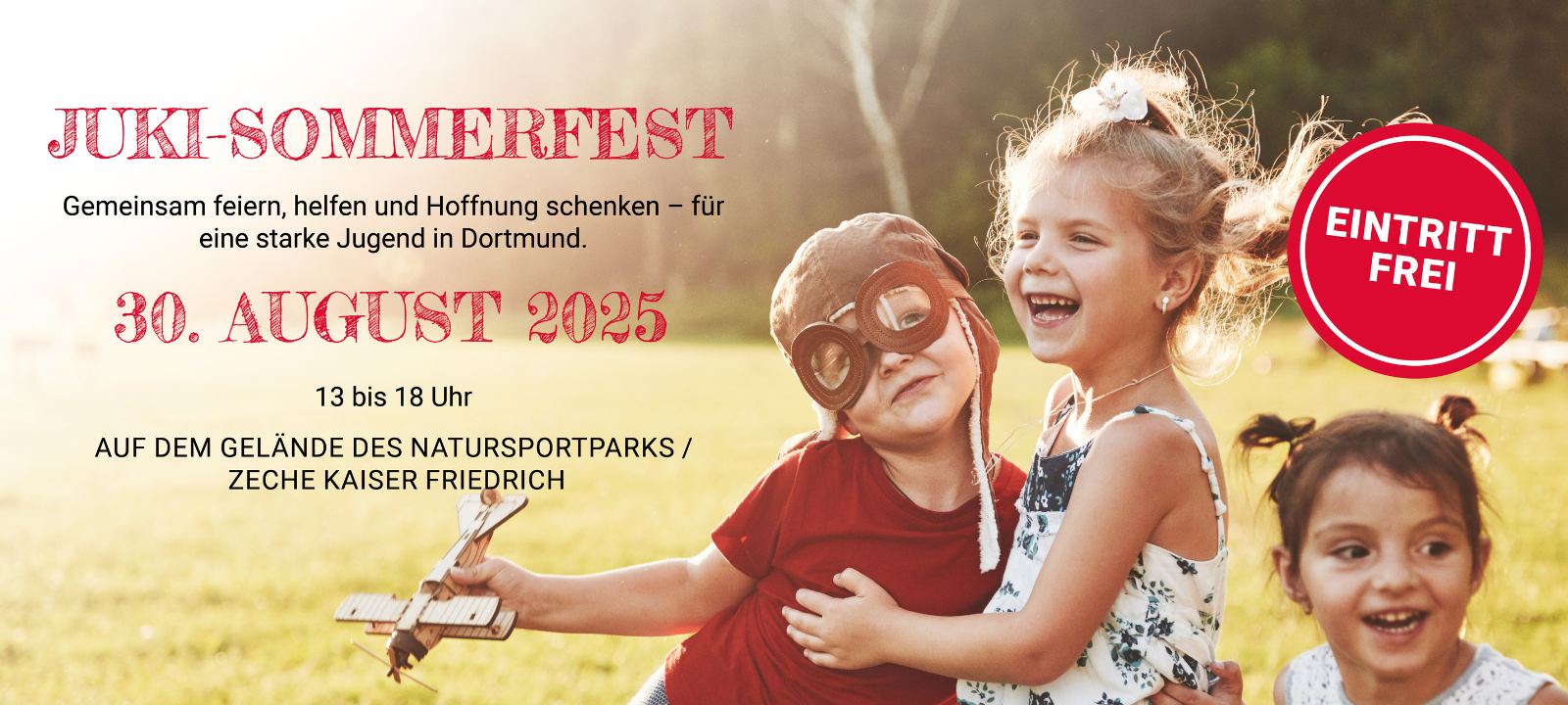 Einladung: JuKi Sommerfest am 30. August 2025 in Dortmund