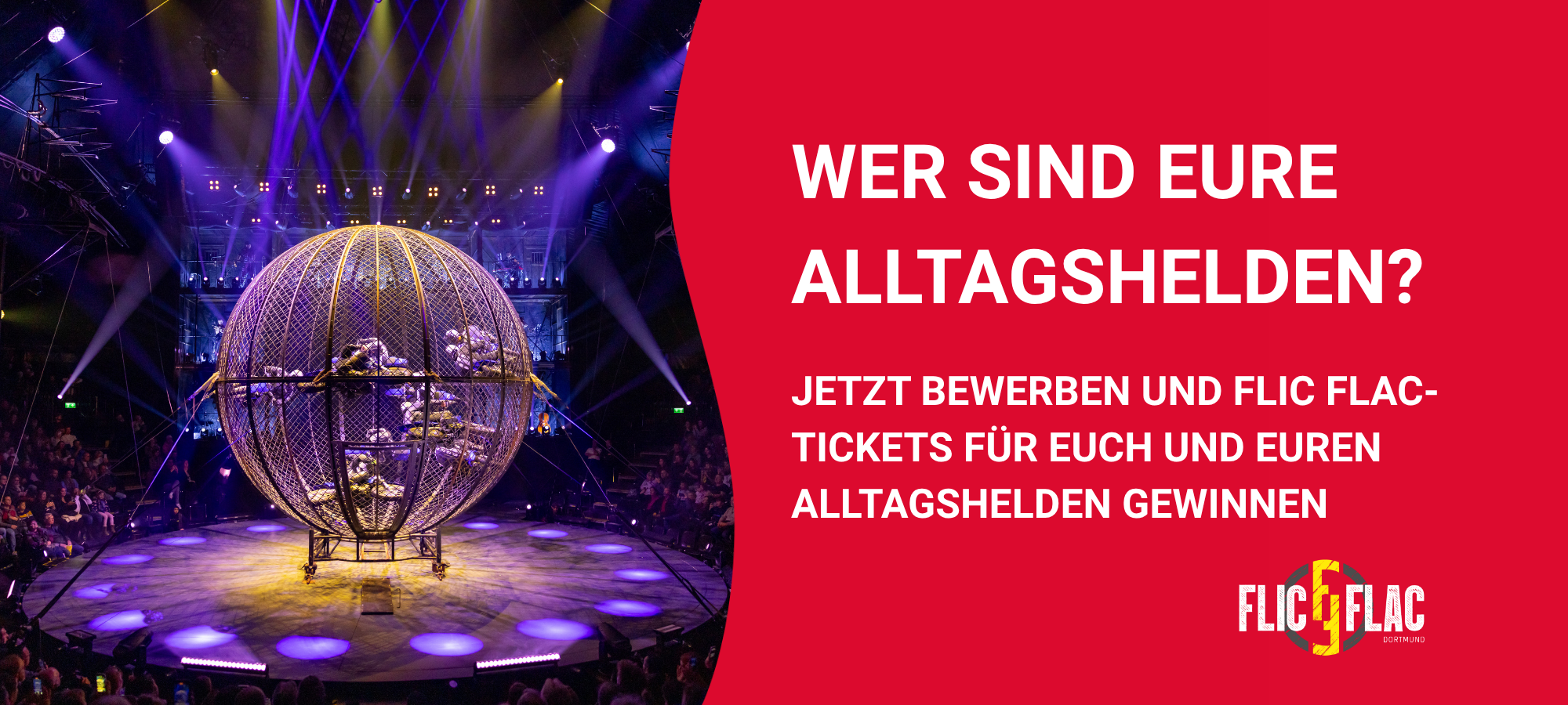 Gewinnt ein exklusives Flic Flac-Erlebnis für euch und euren Alltagshelden