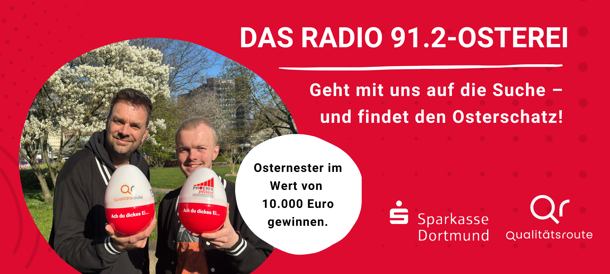 Das Radio 91.2-Osterei – Findet den Osterschatz!