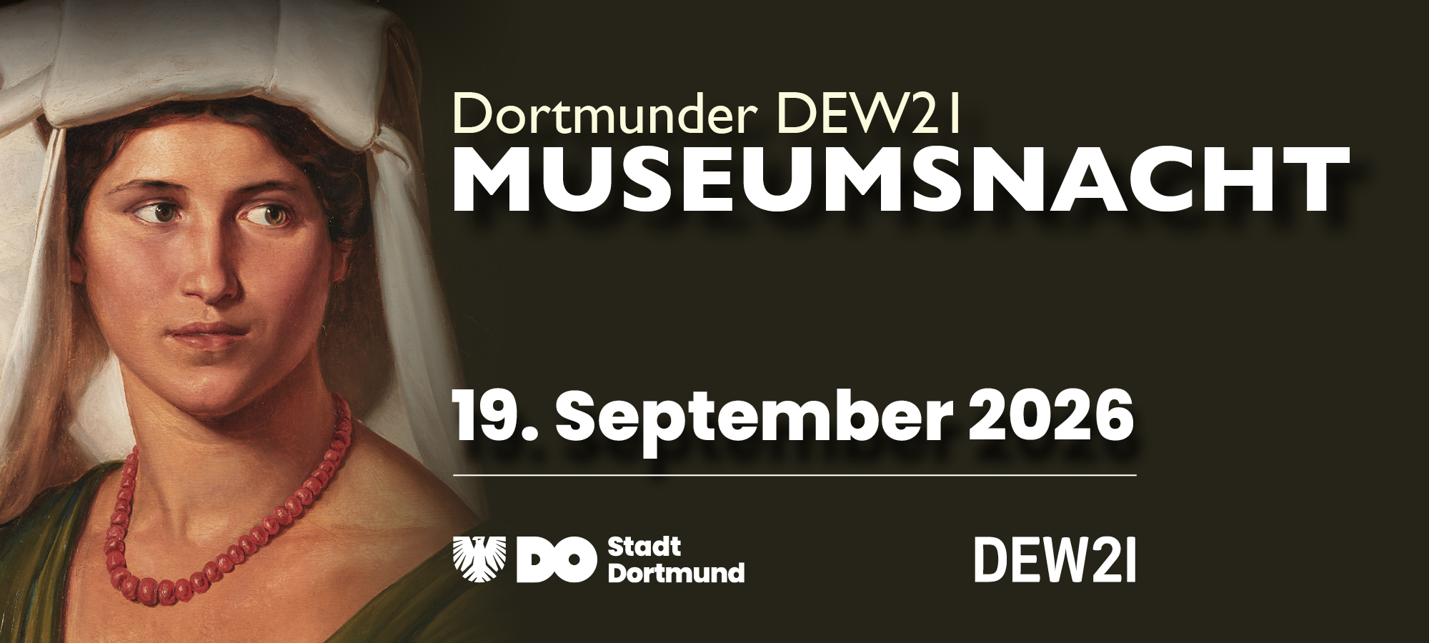 Am 19. September 2026 findet die 26. DEW21 Museumsnacht statt!