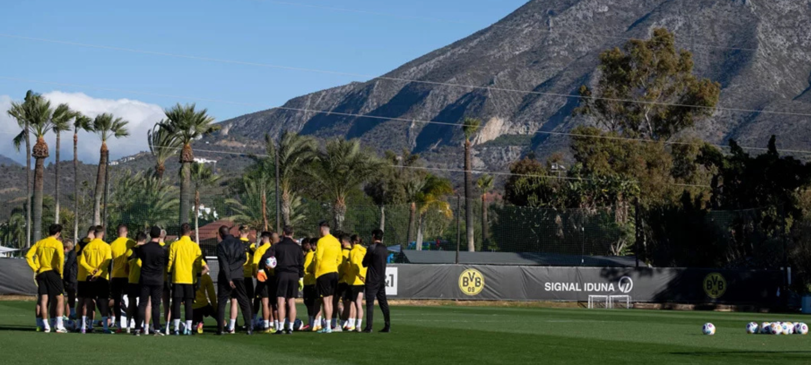 Trainingslager BVB Marbella