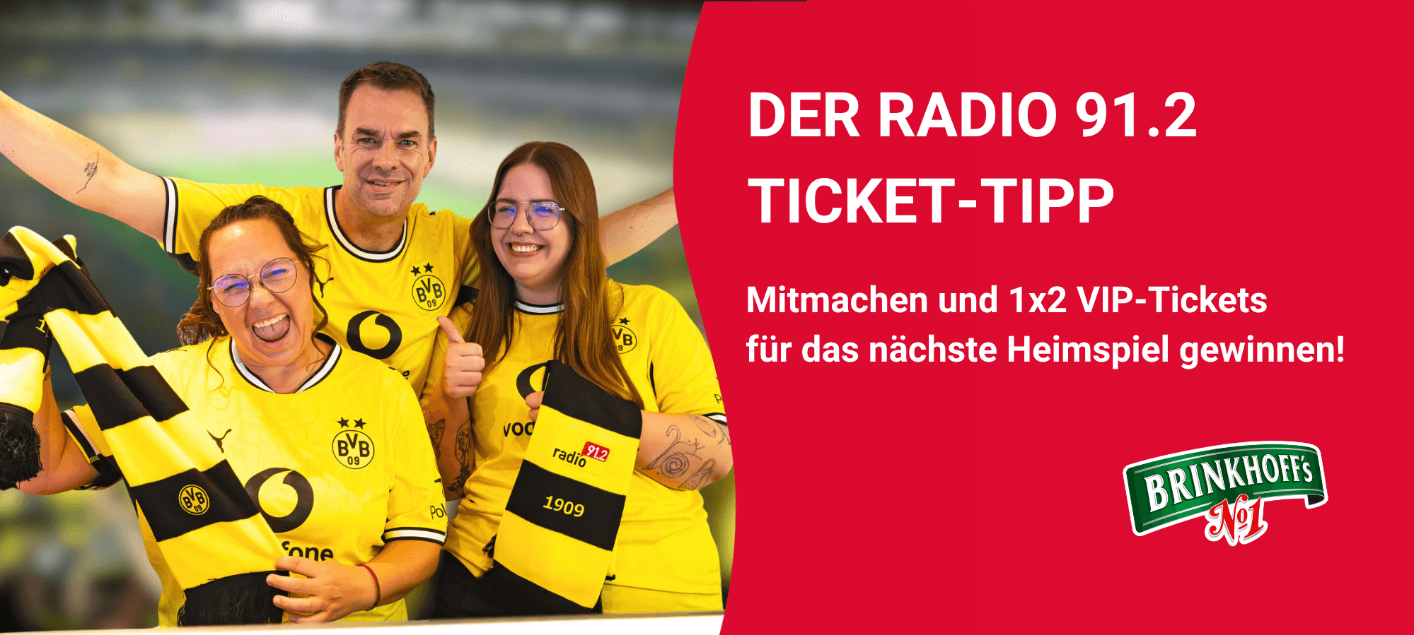 Jetzt mitmachen beim Ticket-Tipp und VIP-Tickets für BVB-Heimspiele gewinnen.