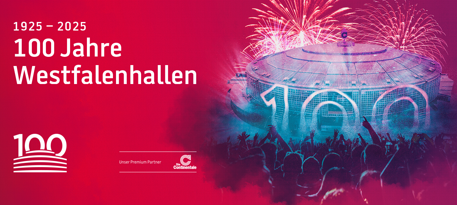 100 Jahre Westfalenhallen in Dortmund