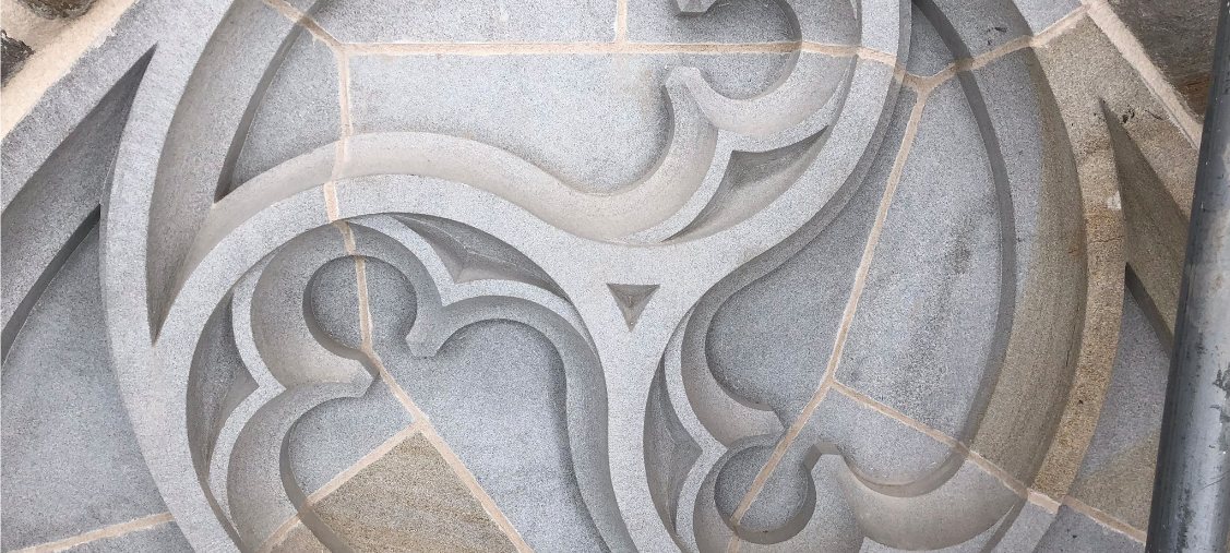 Baustelle an der Petrikriche