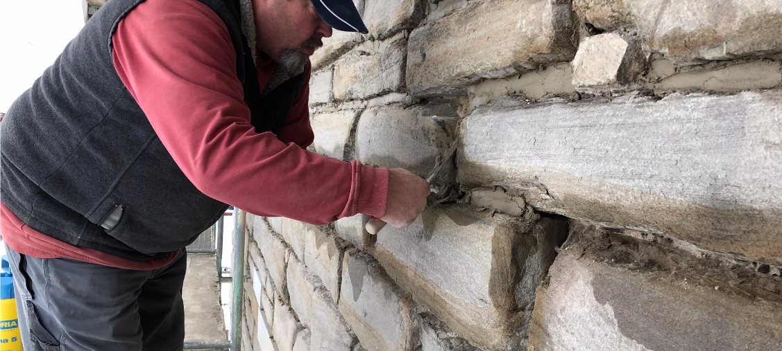 Baustelle an der Petrikriche