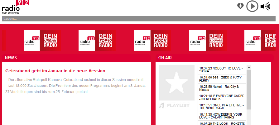 Radio 91.2 Webradio - Technische Probleme